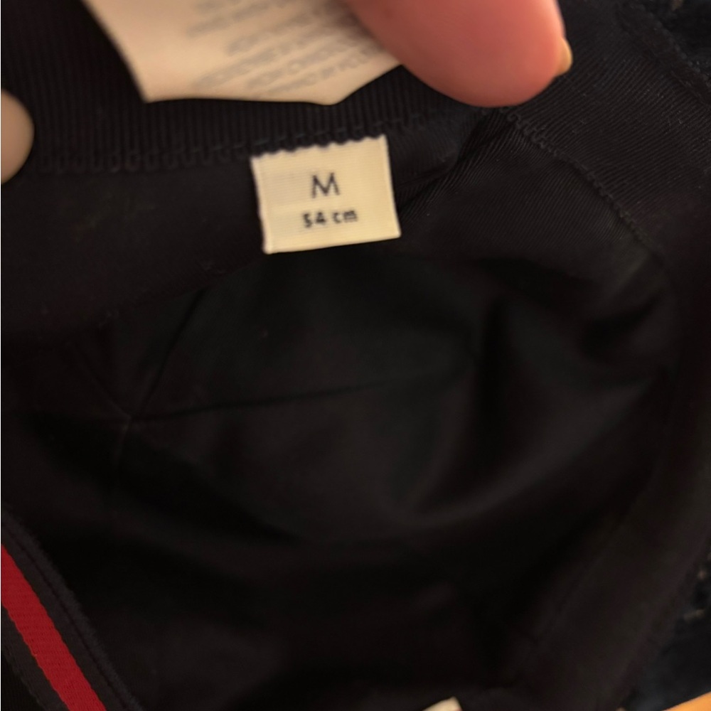 Gucci Kids Blue and Gold Hat - Picture 12 of 12
